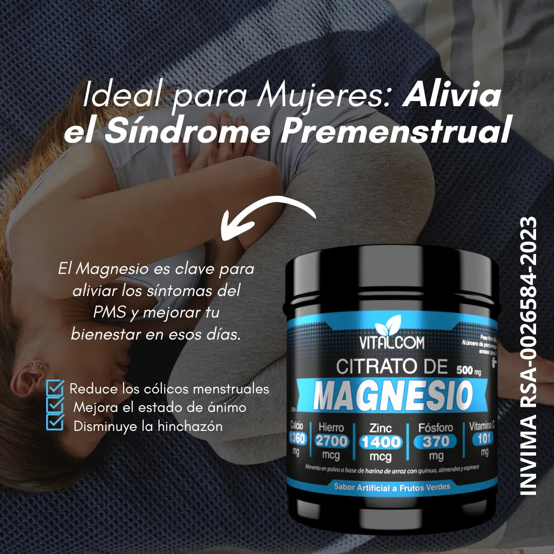 CITRATO DE MAGNESIO EN POLVO X500 GR