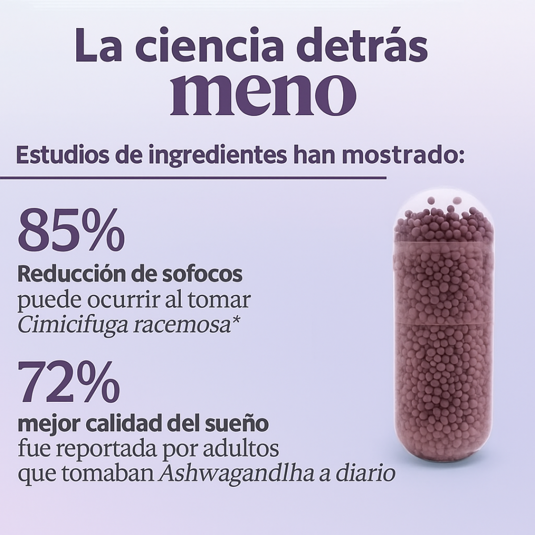 MENO: BIENESTAR NATURAL FEMENINO X60 CÁPSULAS