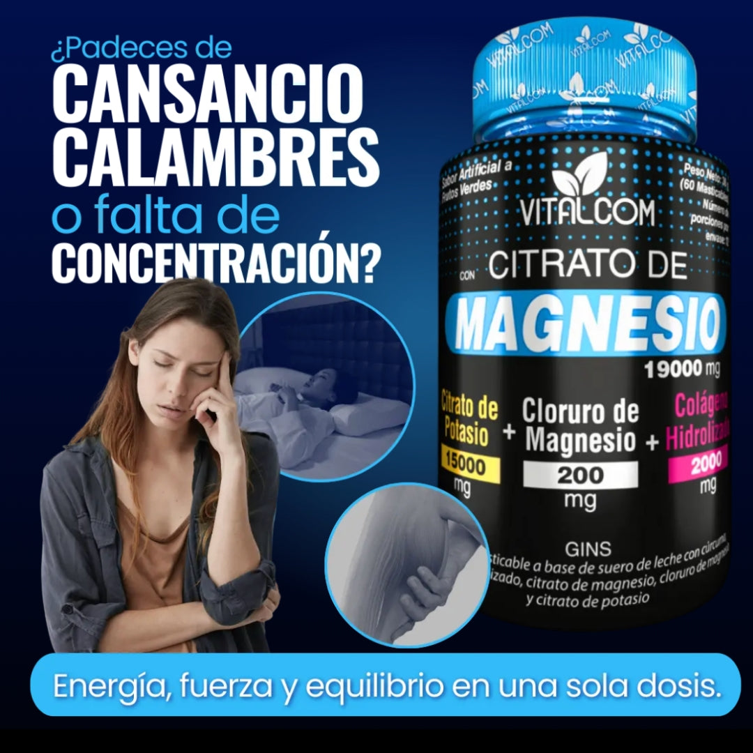 CITRATO DE MAGNESIO X60 CÁPSULAS