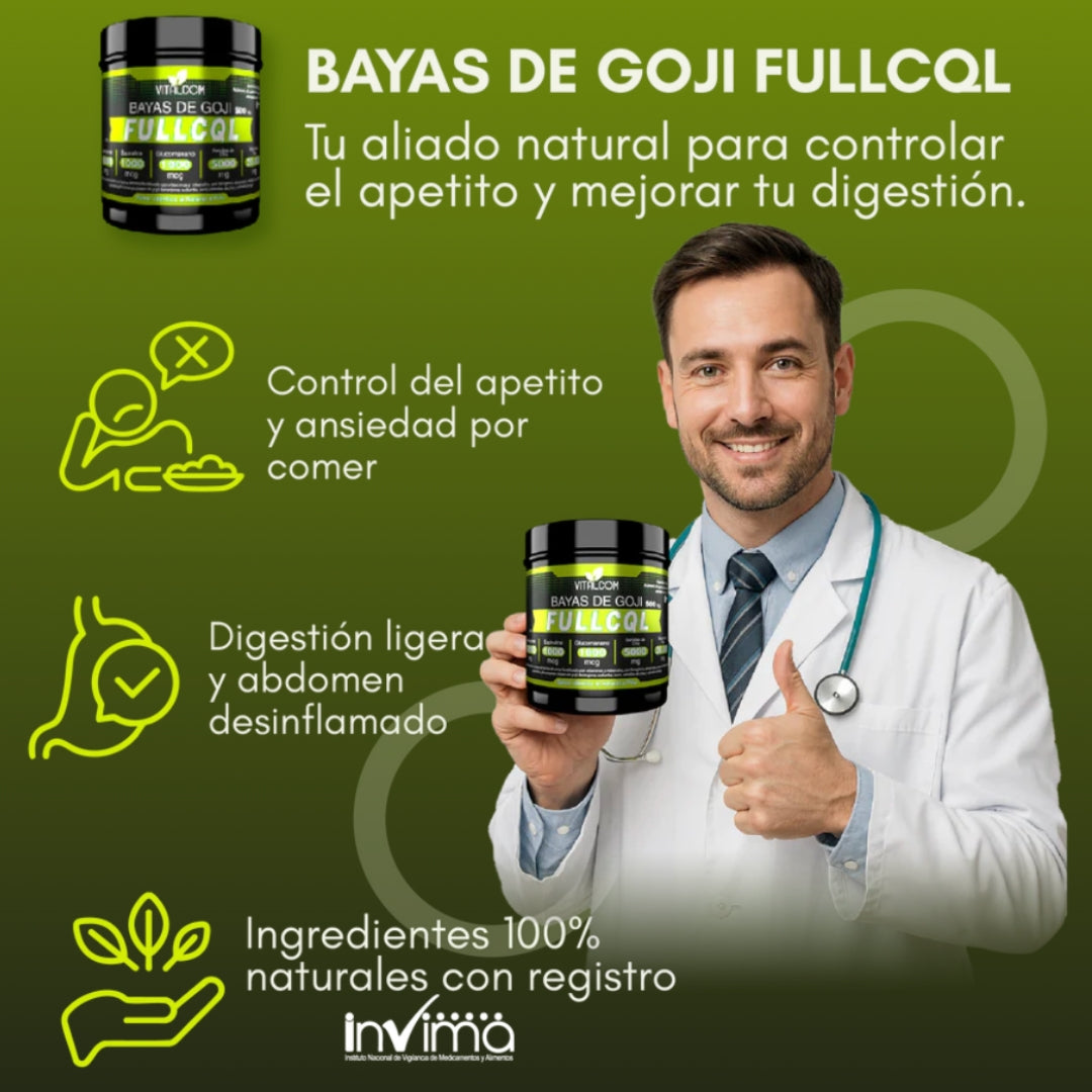 BAYAS DE GOJI FULLCQL EN POLVO X500 GR