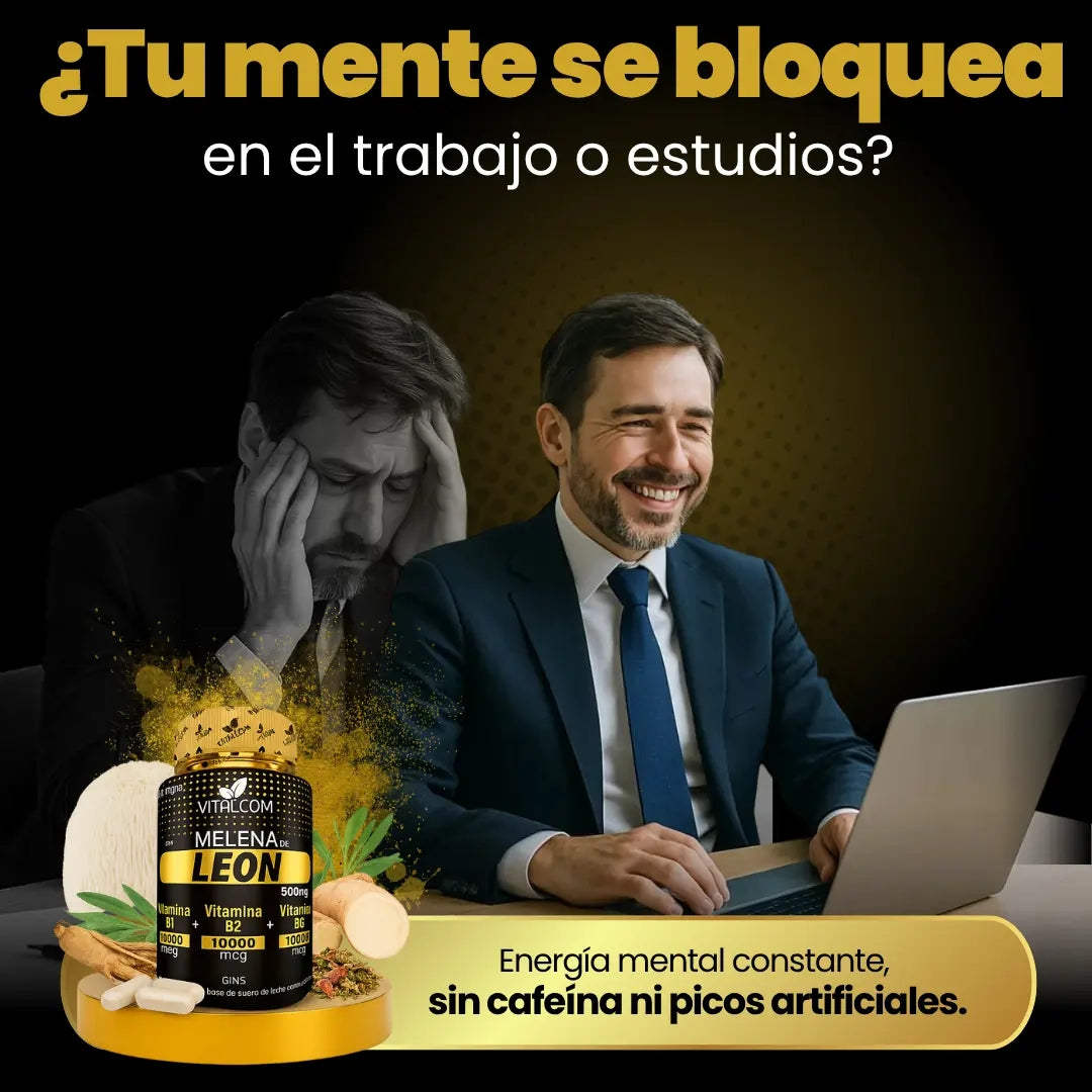 GINS CON MELENA DE LEÓN X60 CÁPSULAS