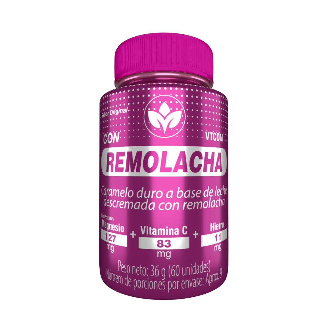 REMOLACHA CÁPSULAS MASTICABLES X60