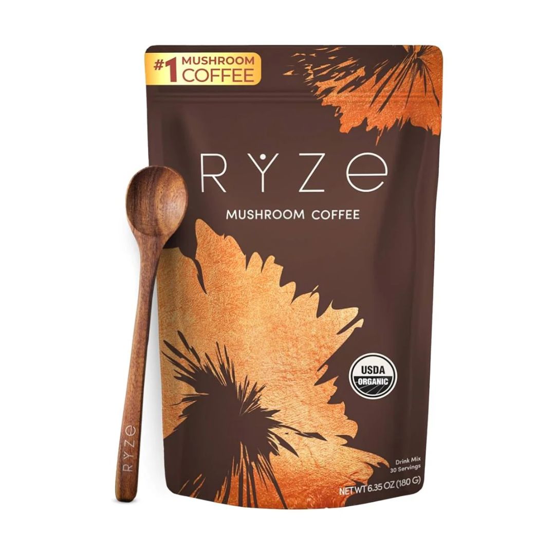 RYZE MUSHROOM COFFEE — ENERGÍA NATURAL Y BIENESTAR EN CADA TAZA