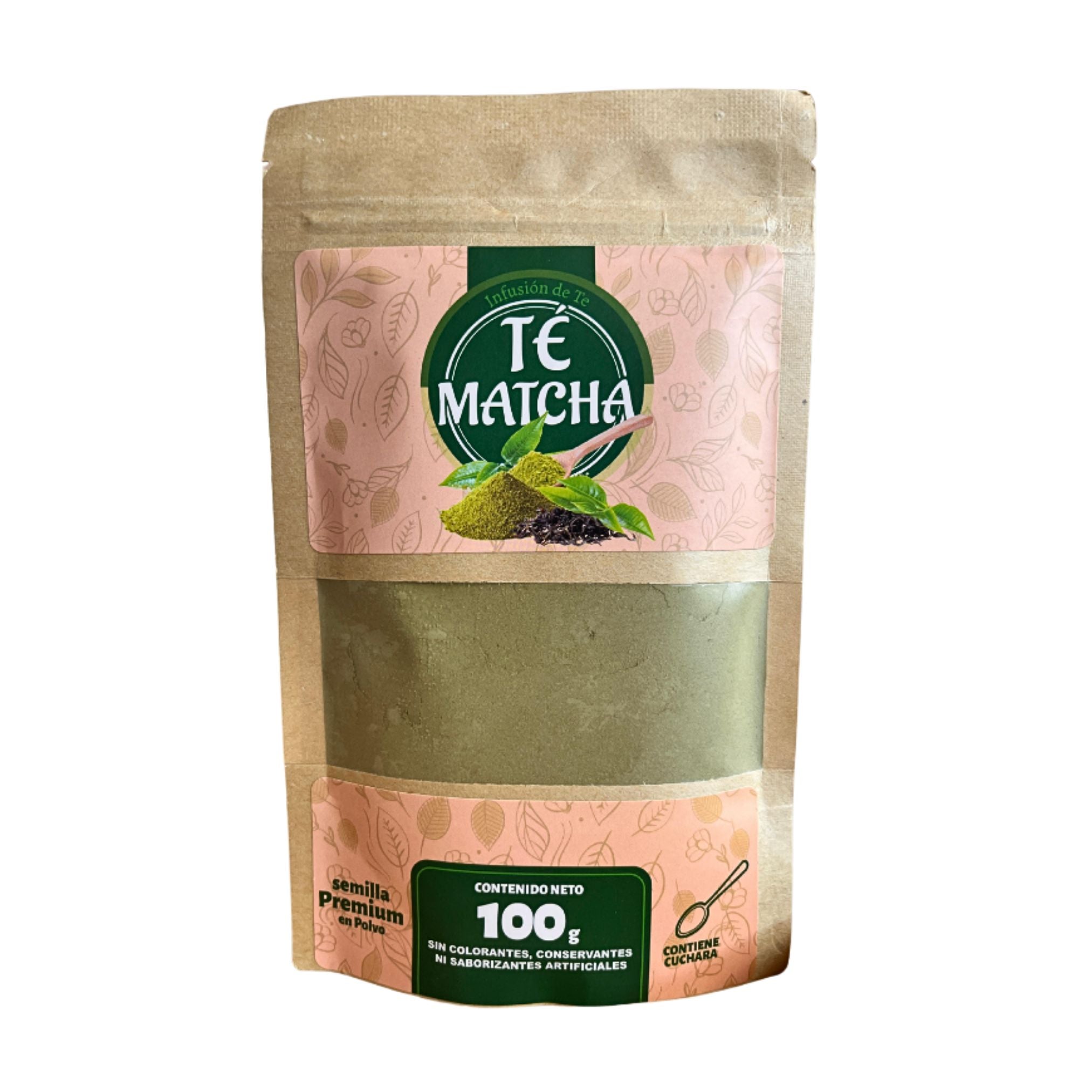 TÉ MATCHA PURO ORGÁNICO NATURAL X100 GR