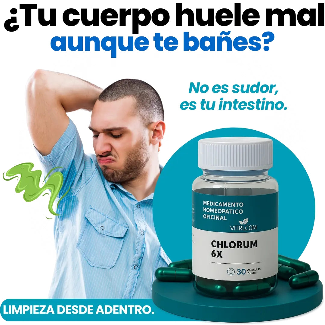 CHLORUM 6X DESODORANTE INTERNO X30 CÁPSULAS