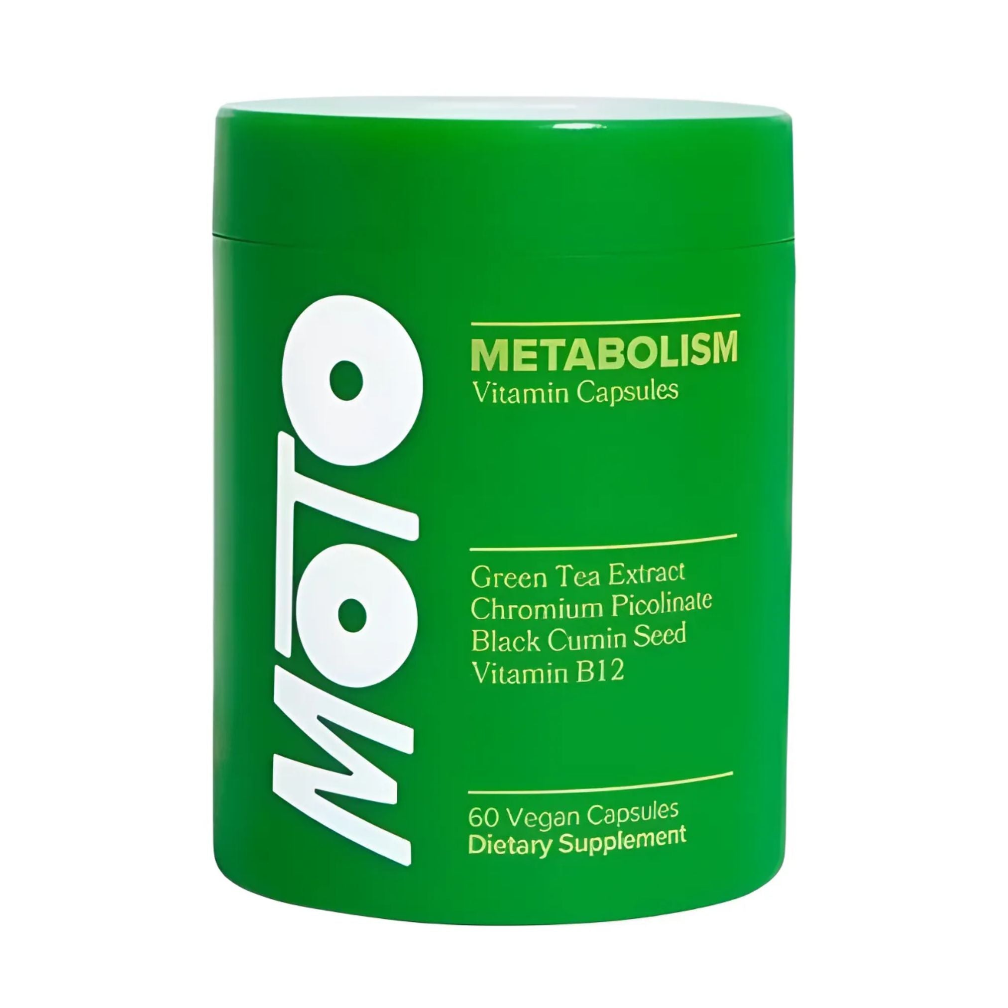 MOTO: APOYA TU METABOLISMO NATURALMENTE X60 CÁPSULAS