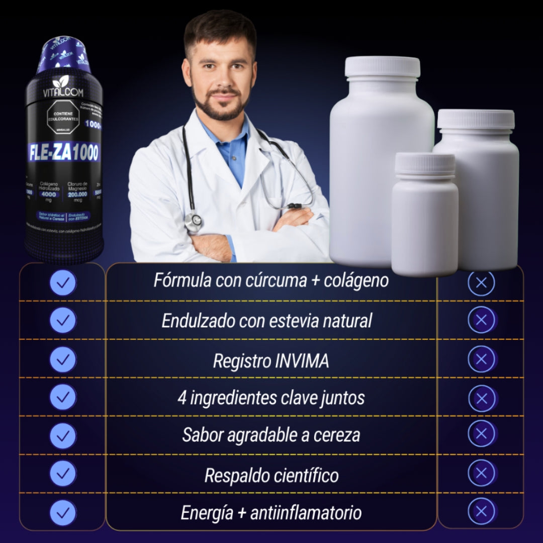 FLE-ZA1000 REVITALIZANTE BEBIDA NATURAL X1000 ML