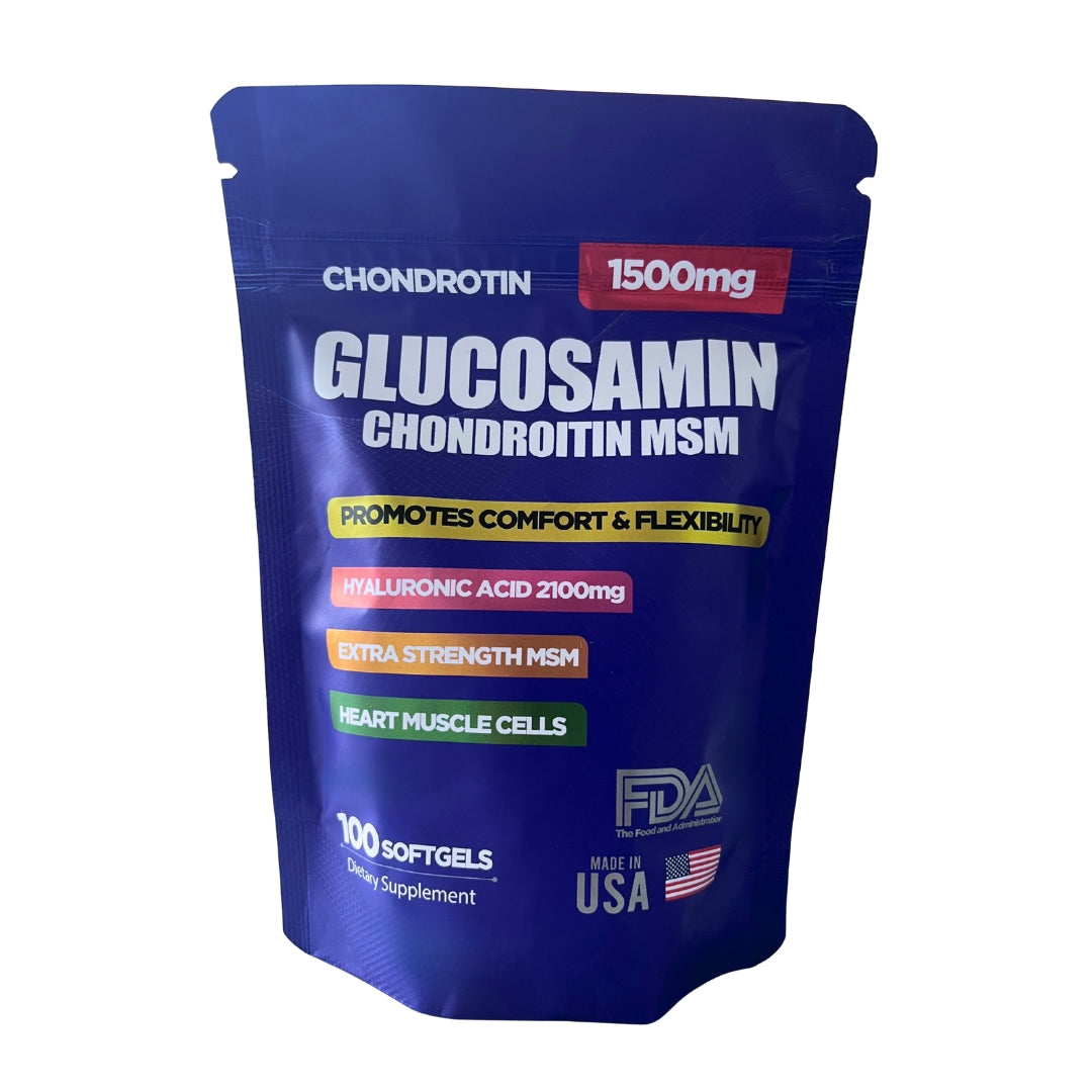 GLUCOSAMINA + ÁCIDO HIALURÓNICO X100 CÁPSULAS