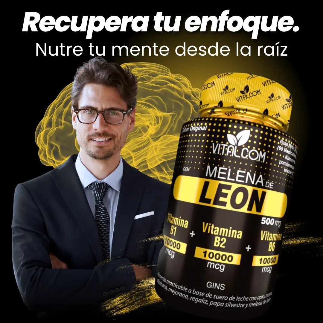 GINS CON MELENA DE LEÓN X60 CÁPSULAS