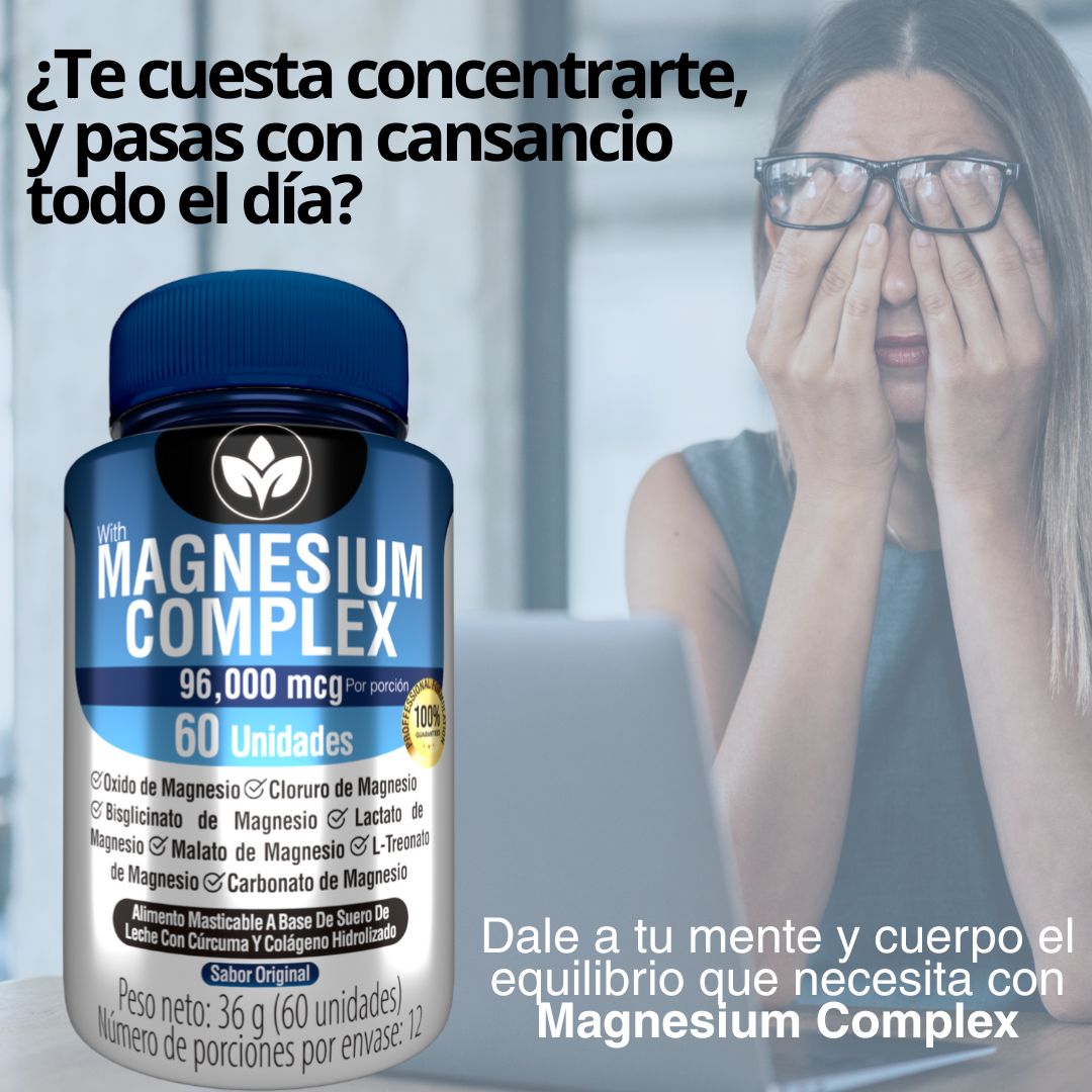 MAGNESIUM COMPLEX VITALCOM X60 CÁPSULAS