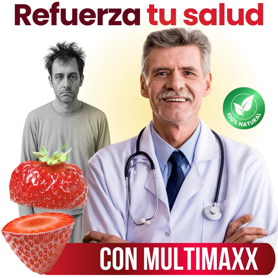 MULTIMAXX FRESA BEBIDA NATURAL X1000 ML