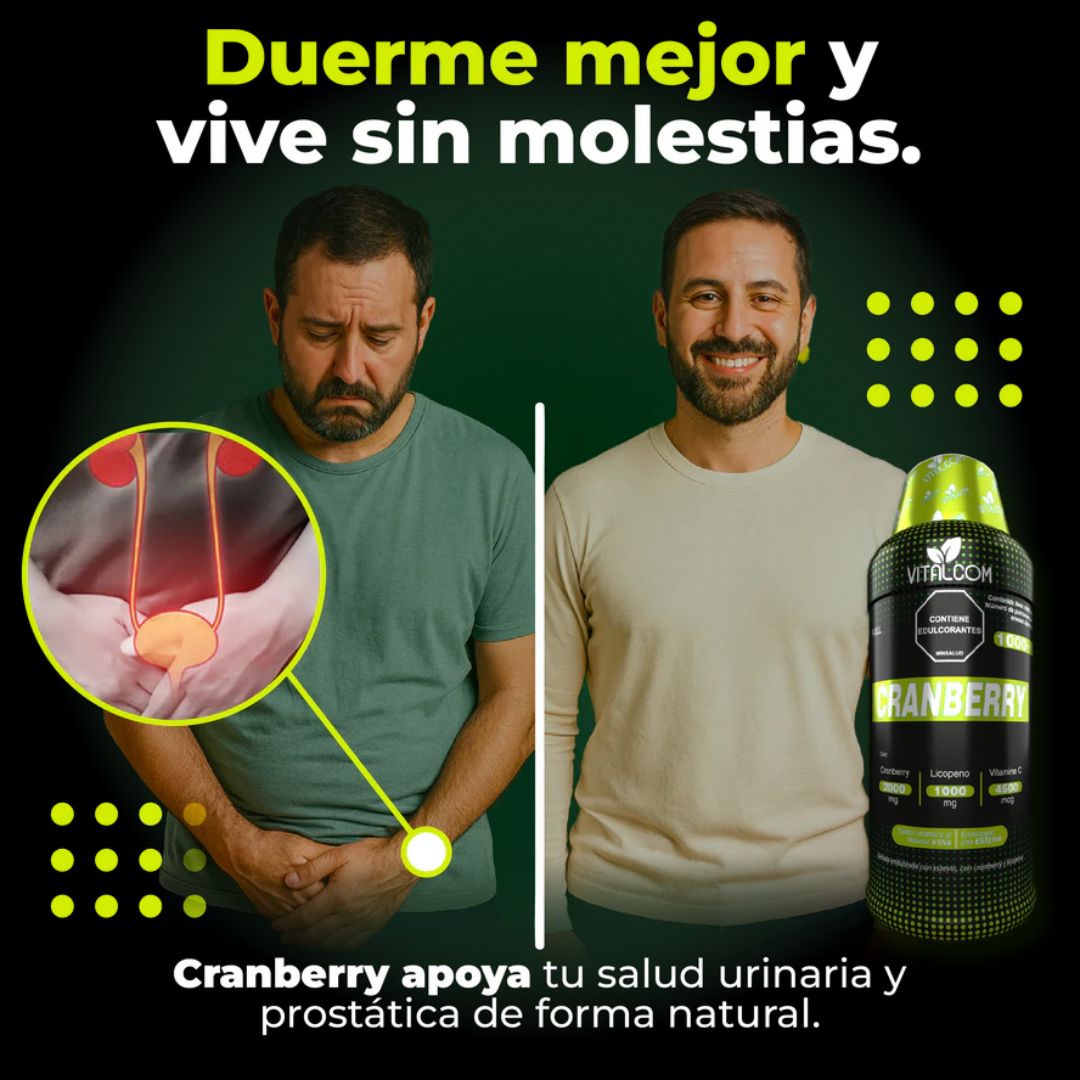CRANBERRY + LICOPENO BEBIDA NATURAL X1000 ML