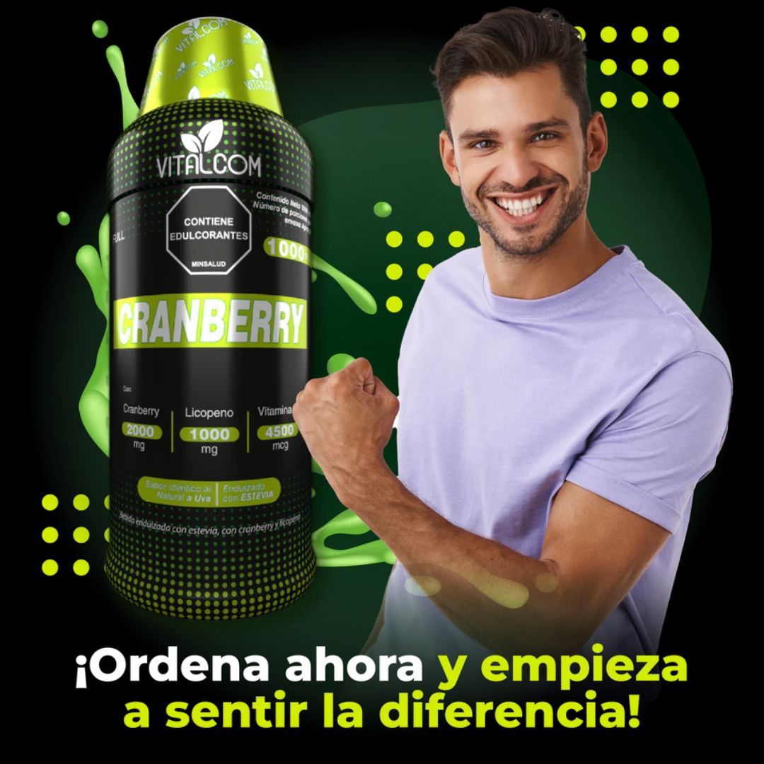CRANBERRY + LICOPENO BEBIDA NATURAL X1000 ML