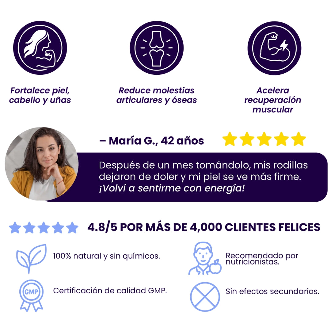 COLÁGENO DELUXE COLLAGEN PEPTIDES EN POLVO X454 GR