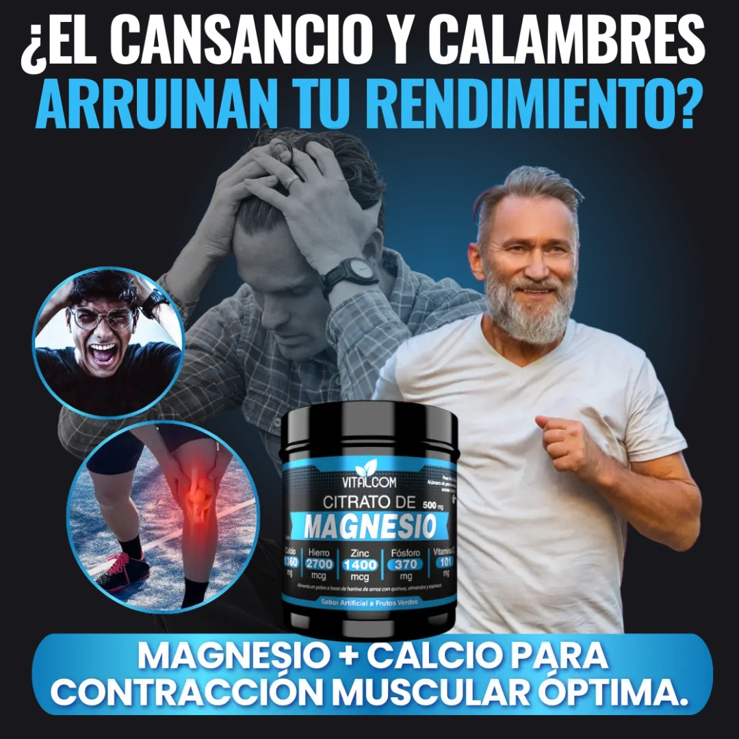 CITRATO DE MAGNESIO EN POLVO X500 GR