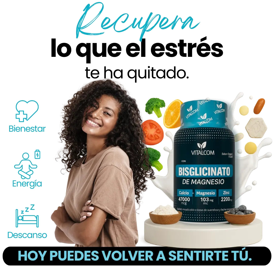 BISGLICINATO DE MAGNESIO PREMIUM X60 CÁPSULAS