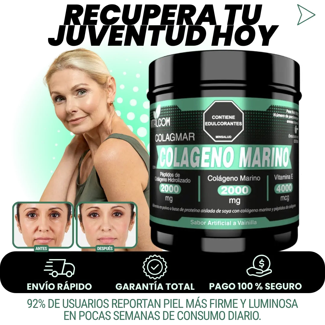 COLAGMAR COLÁGENO MARINO EN POLVO X500 GR