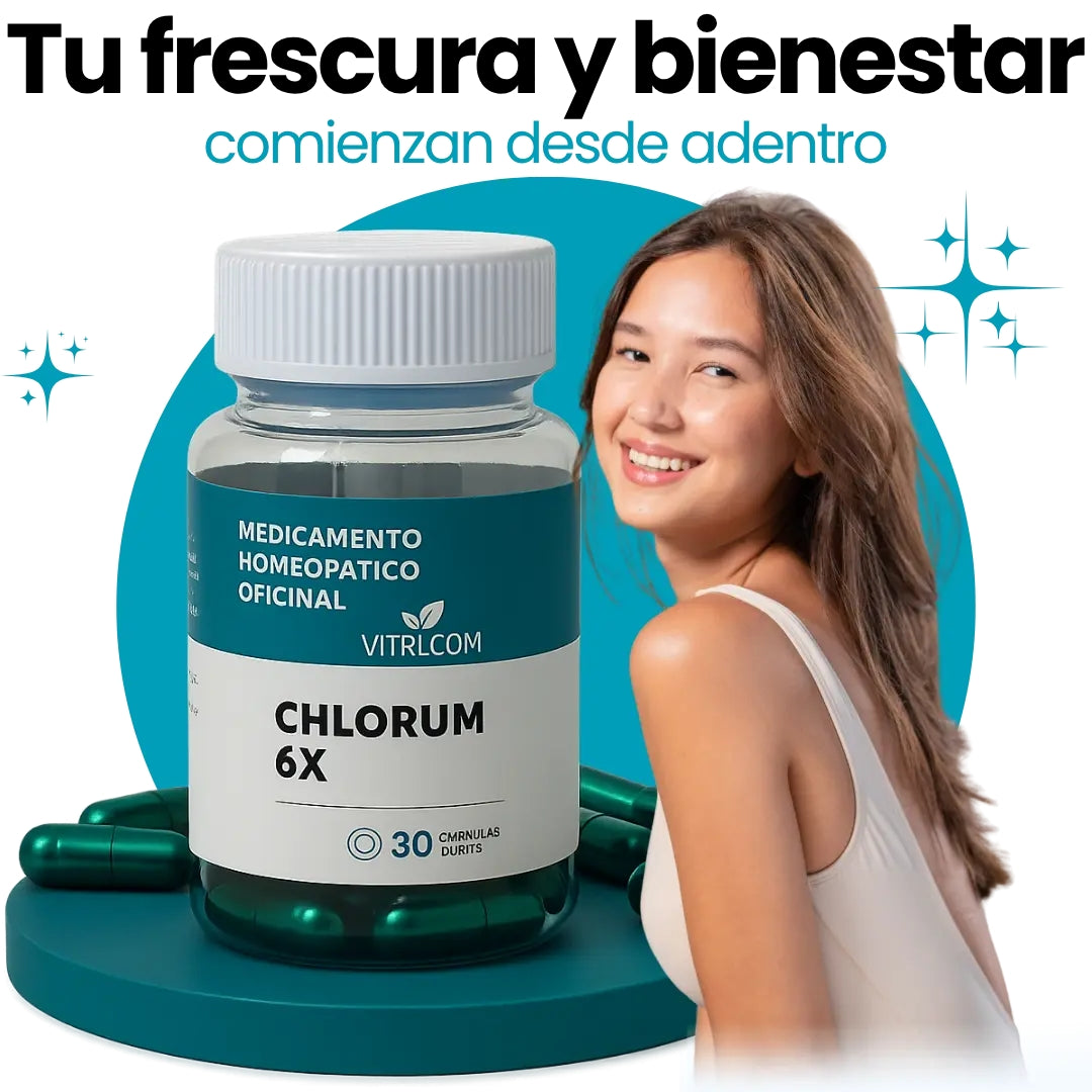 CHLORUM 6X DESODORANTE INTERNO X30 CÁPSULAS