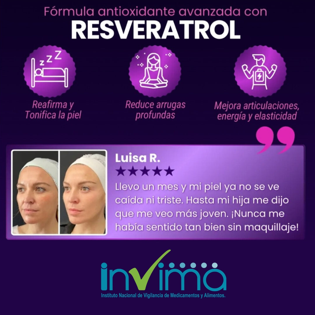RESVERATROL ANTIEDAD X60 CÁPSULAS
