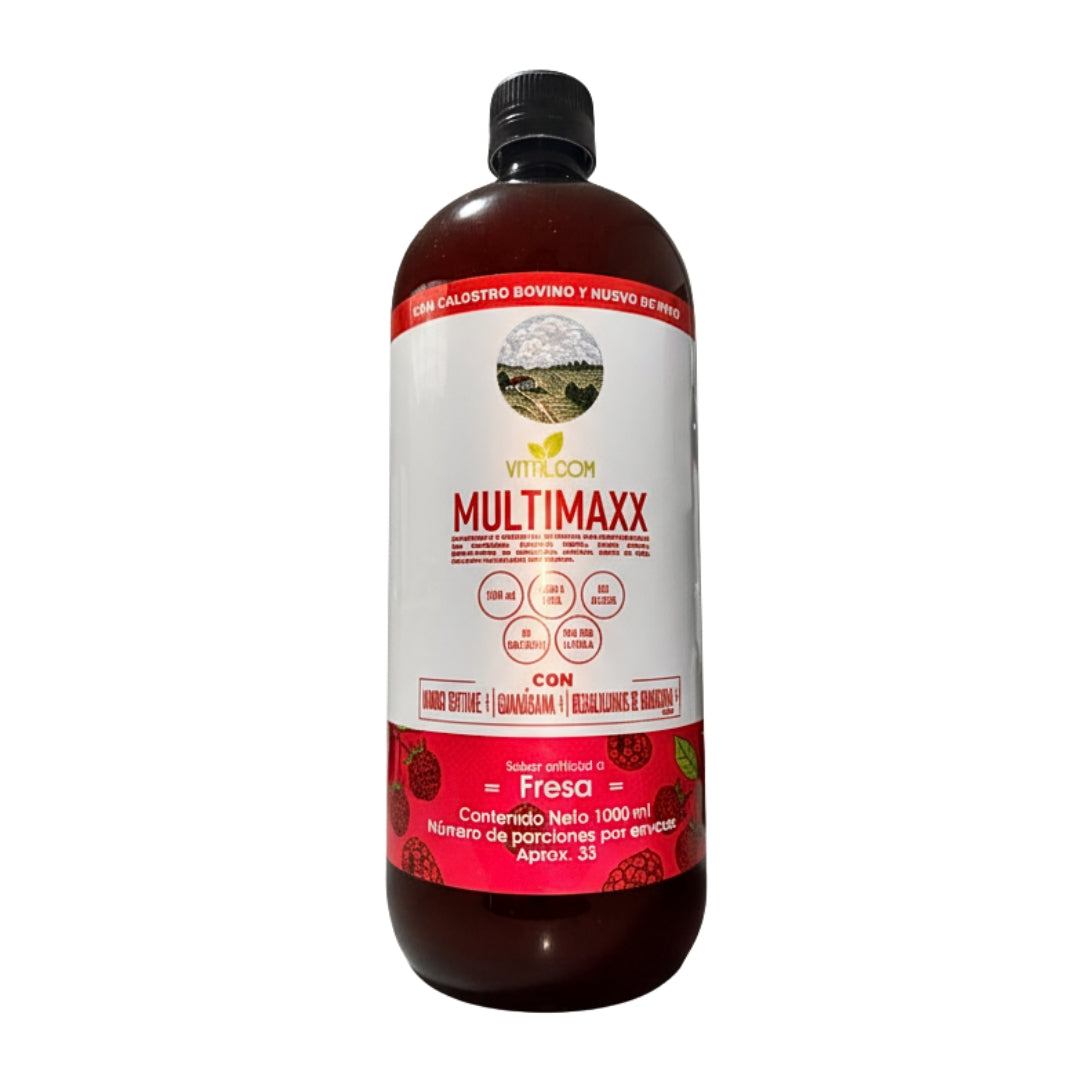MULTIMAXX FRESA BEBIDA NATURAL X1000 ML