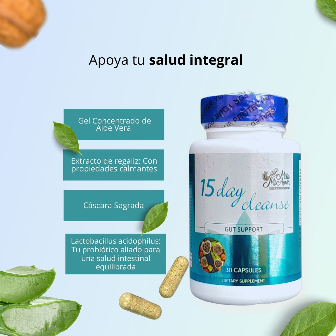 15 DAY CLEANSE PREMIUM X30 CÁPSULAS