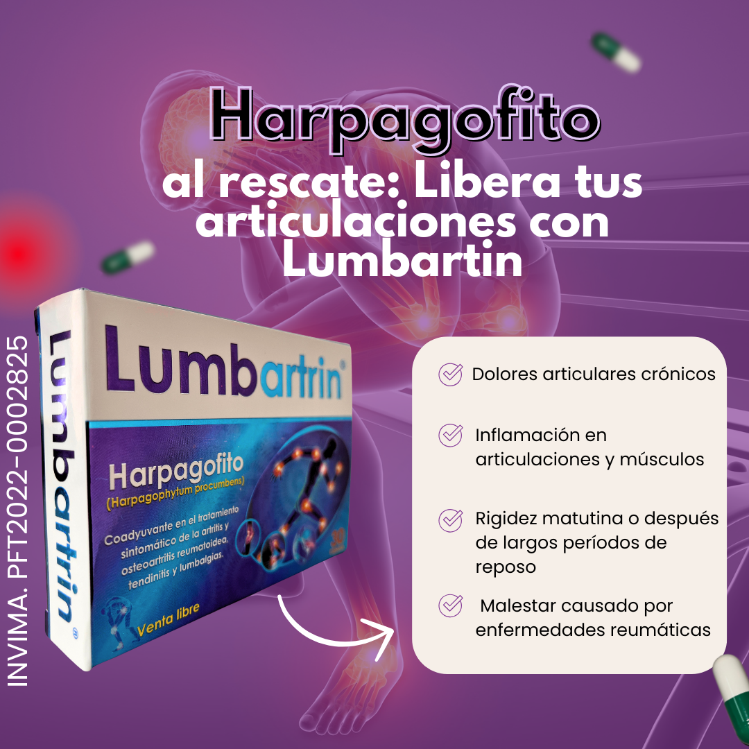 LUMBARTRIM HARPAGOFITO X30 CÁPSULAS