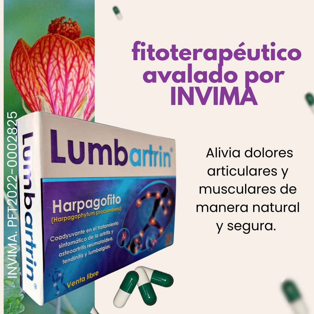 LUMBARTRIM HARPAGOFITO X30 CÁPSULAS