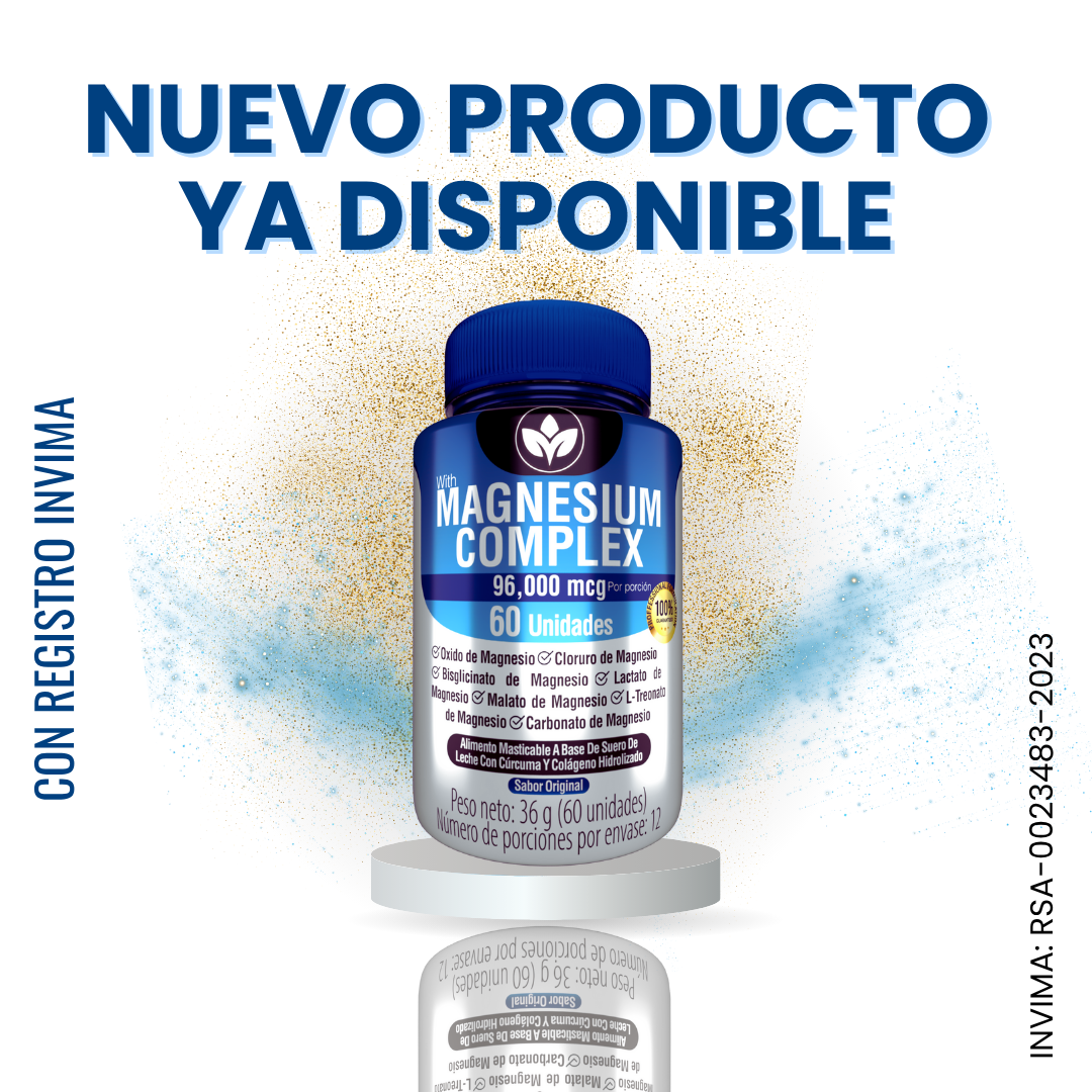 MAGNESIUM COMPLEX VITALCOM X60 CÁPSULAS