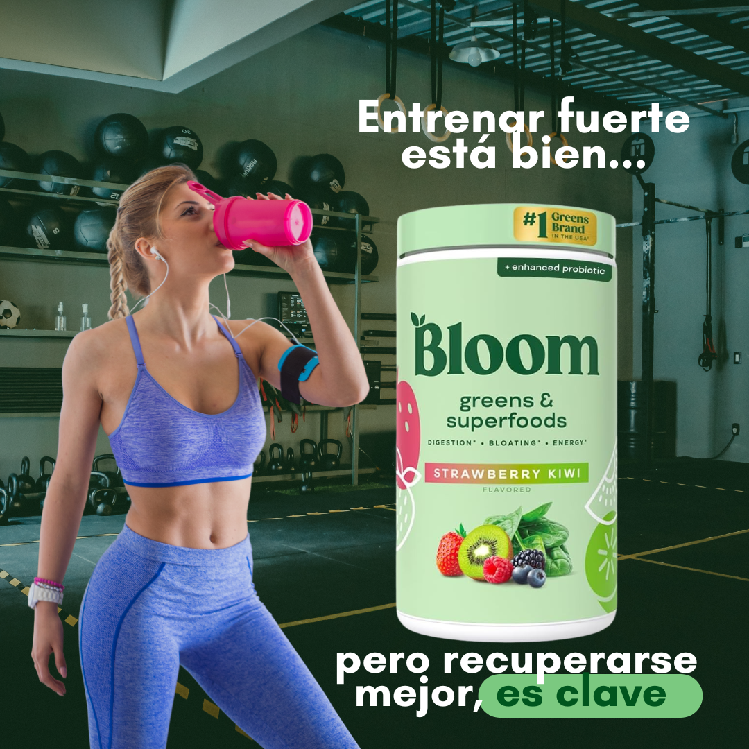 BLOOM NUTRITION SUPLEMENTO EN POLVO SABOR A FRESA Y KIWI X325 GR