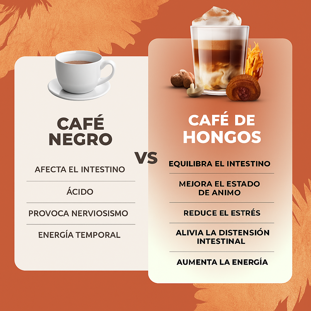 RYZE MUSHROOM COFFEE — ENERGÍA NATURAL Y BIENESTAR EN CADA TAZA