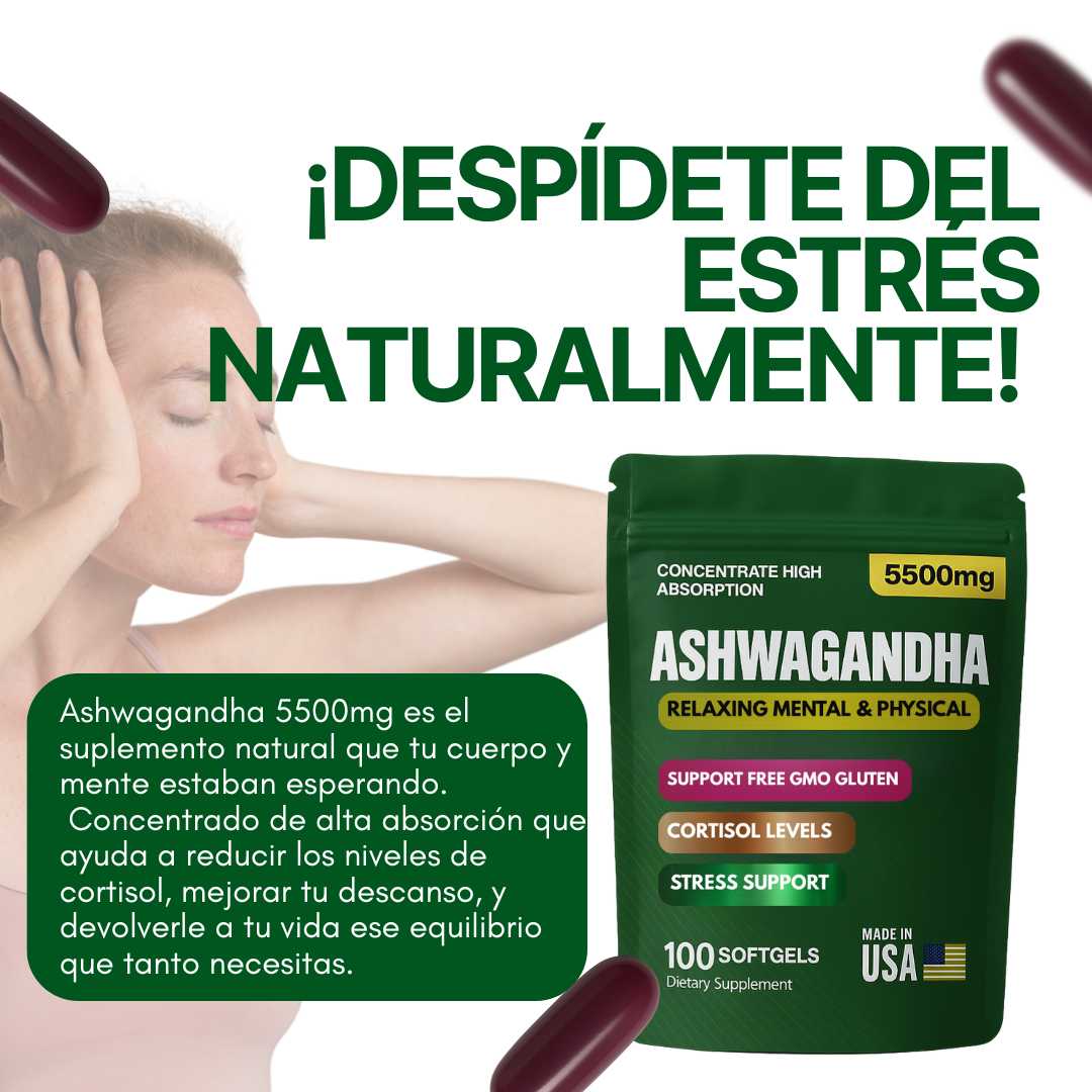 ASHWAGANDHA AMERICANA BOLSA X100 CÁPSULAS