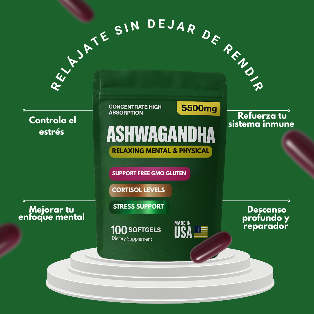 ASHWAGANDHA AMERICANA BOLSA X100 CÁPSULAS