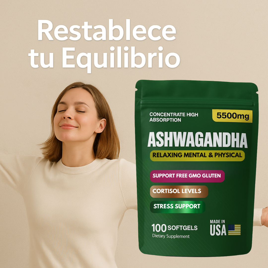ASHWAGANDHA AMERICANA BOLSA X100 CÁPSULAS