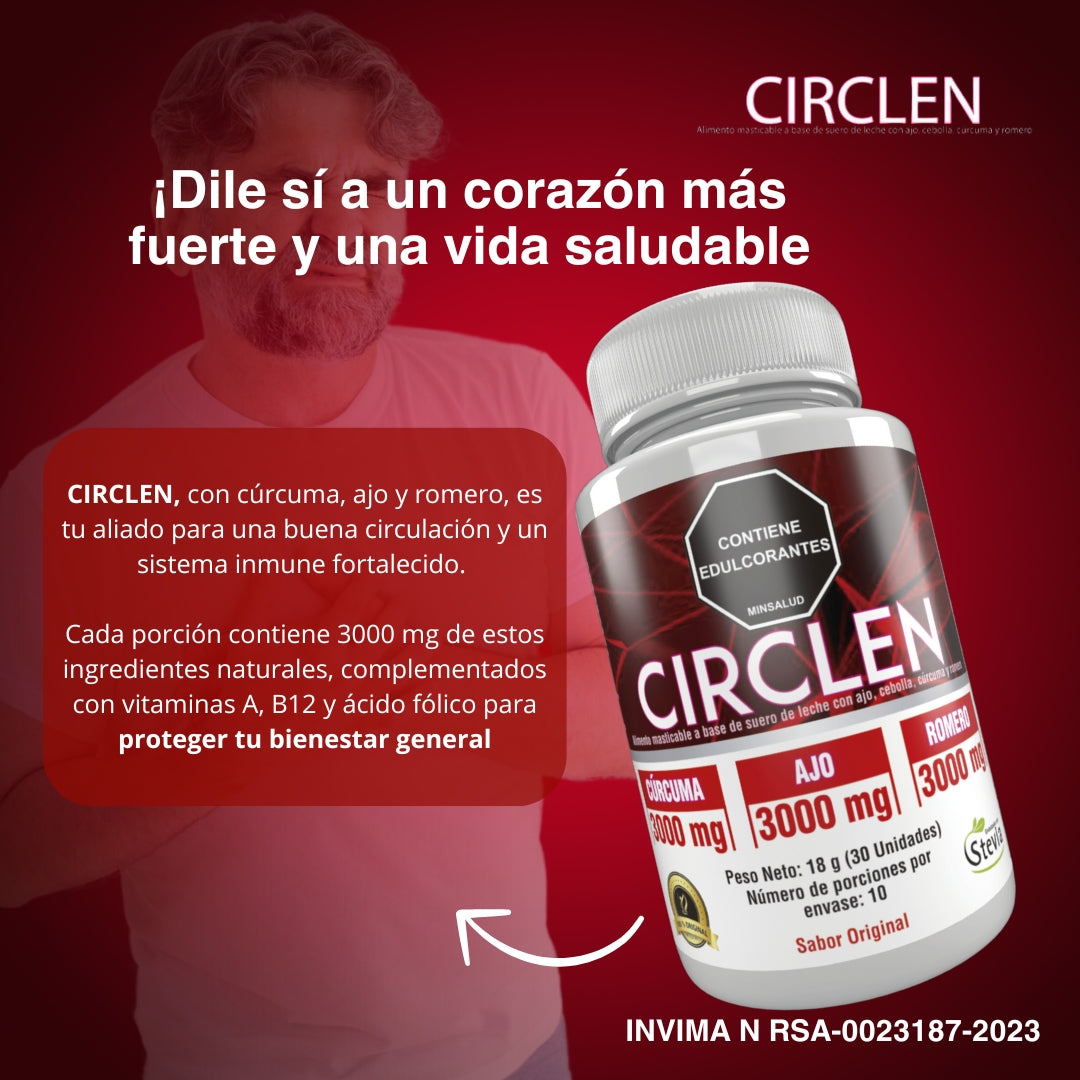CIRCLEN: BIENESTAR Y VITALIDAD X30 CÁPSULAS