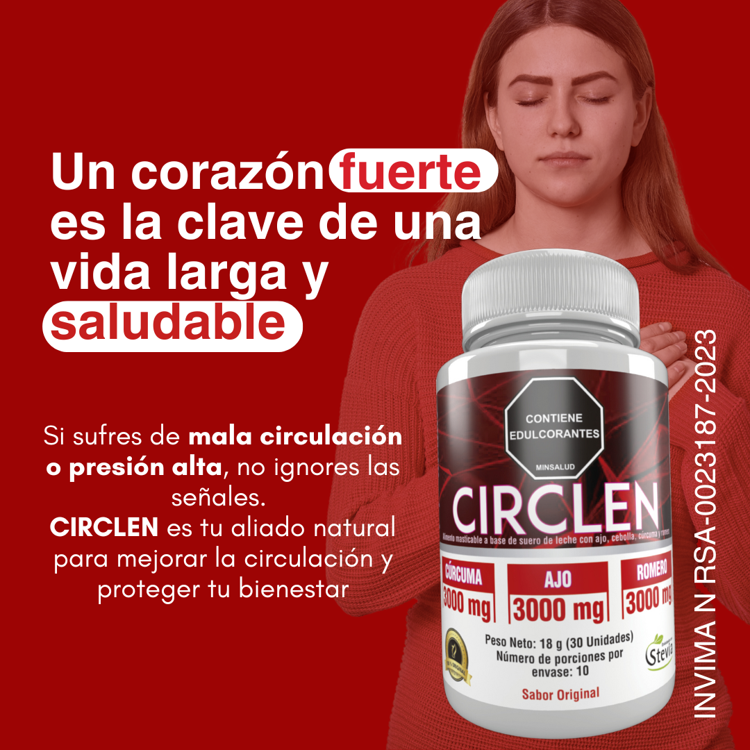 CIRCLEN: BIENESTAR Y VITALIDAD X30 CÁPSULAS