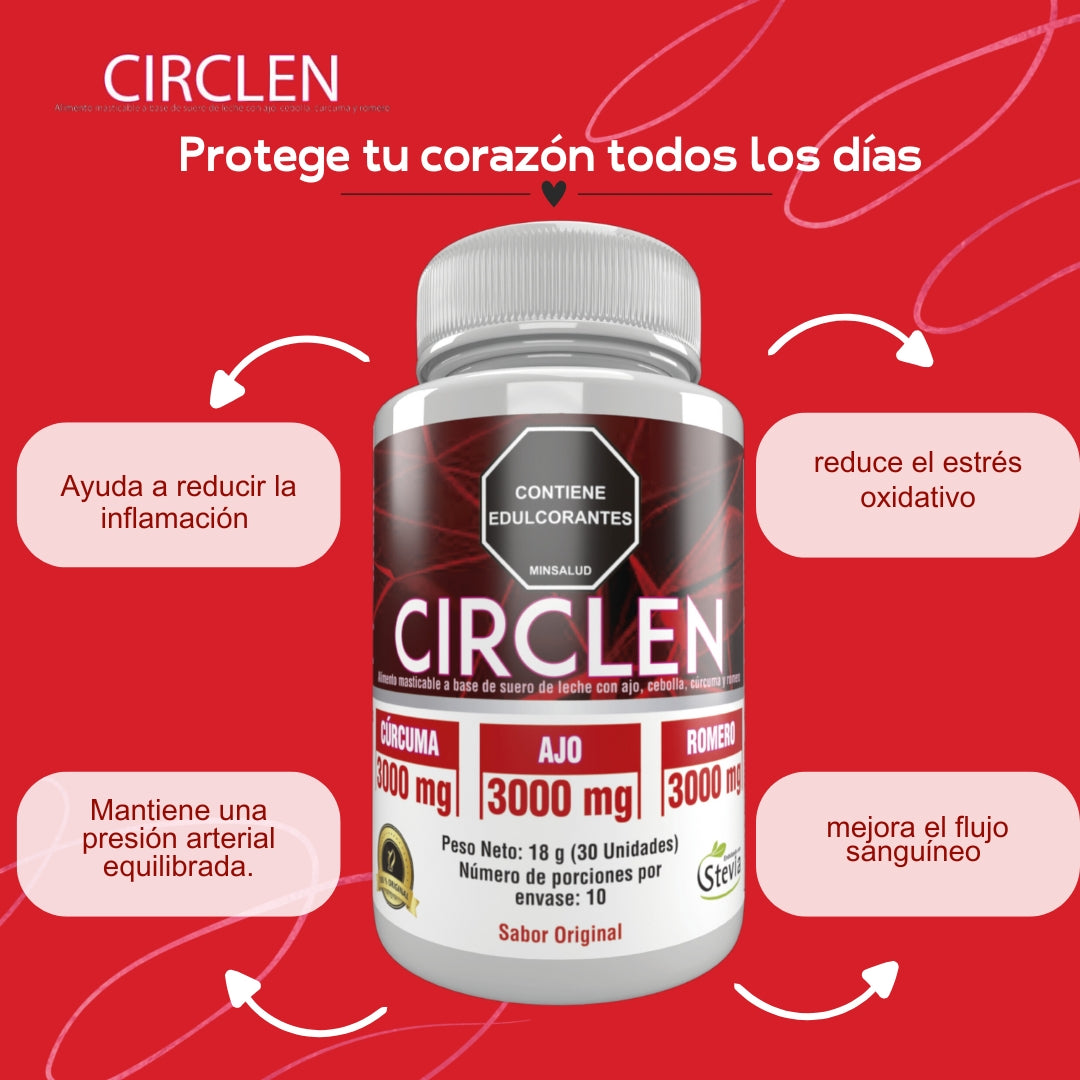 CIRCLEN: BIENESTAR Y VITALIDAD X30 CÁPSULAS