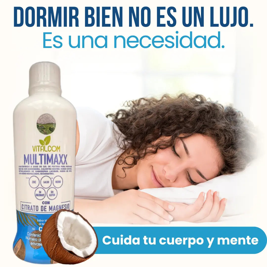 MULTIMAXX COCO CON CITRATO DE MAGNESIO BEBIDA NATURAL X1000 ML