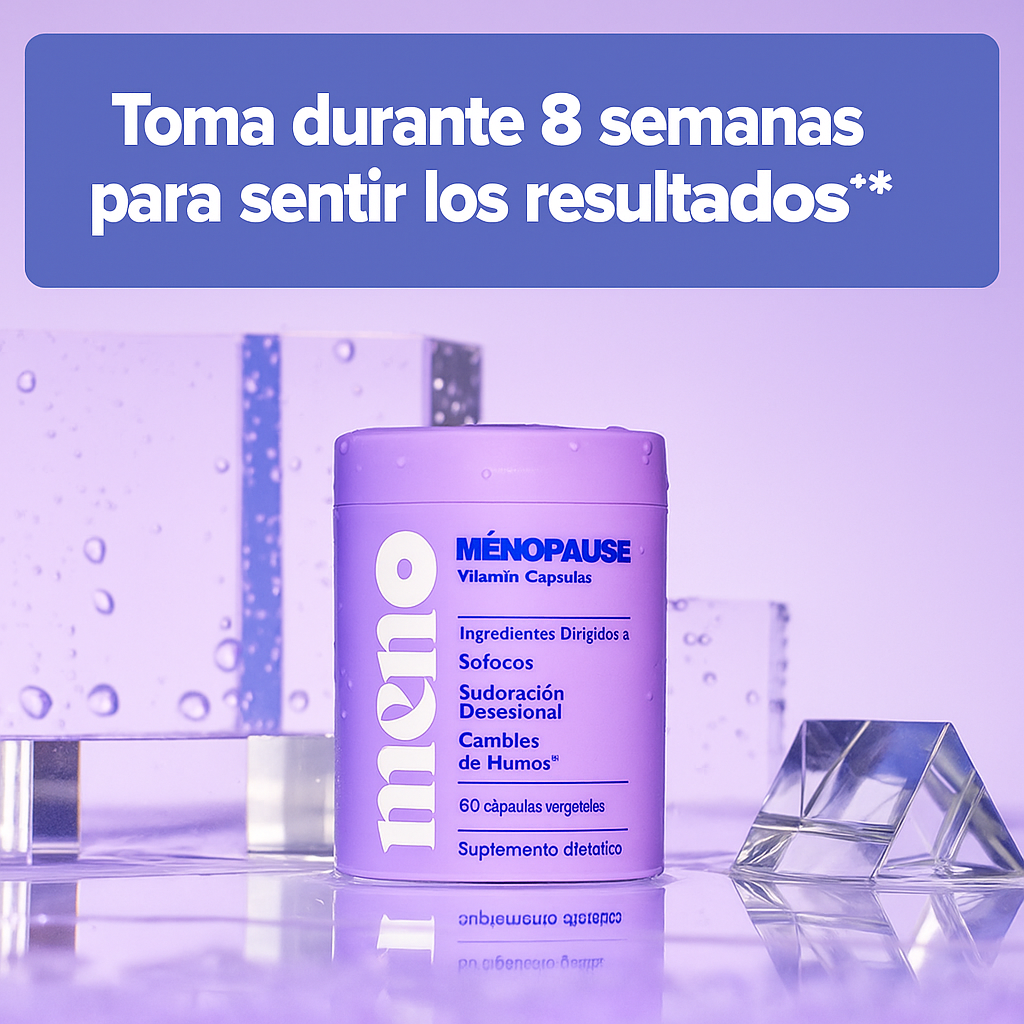 MENO: BIENESTAR NATURAL FEMENINO X60 CÁPSULAS