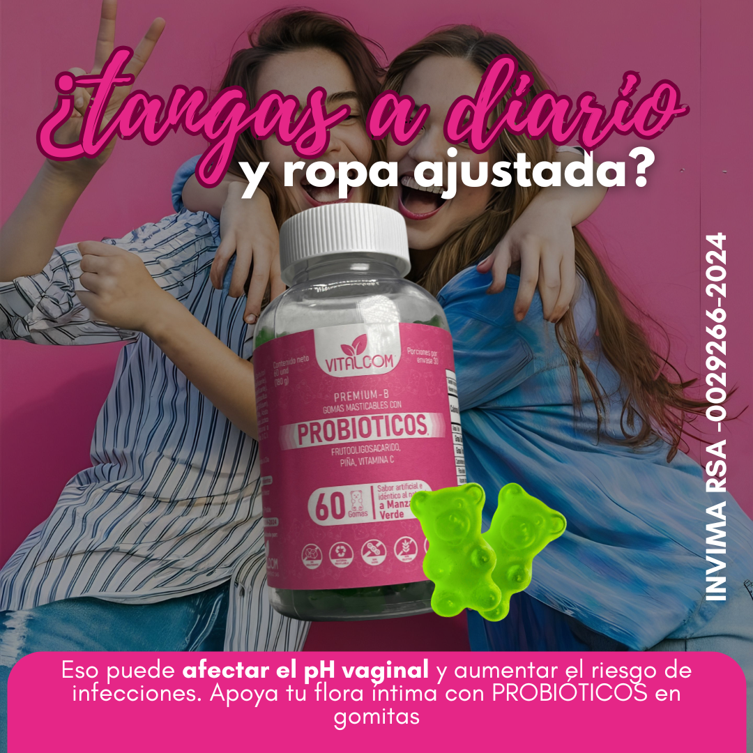 GUMMIS DE PROBIÓTICOS PREMIUM-B X60 GOMAS